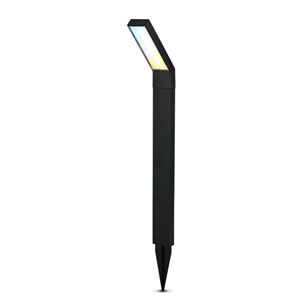 LED-Wegeleuchte Dyna - Aluminium - Schwarz - 1-flammig