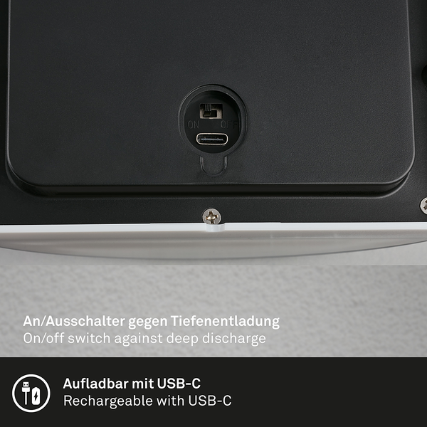 LED-Wandleuchte Skot - Aluminium - 1-flammig - Schwarz