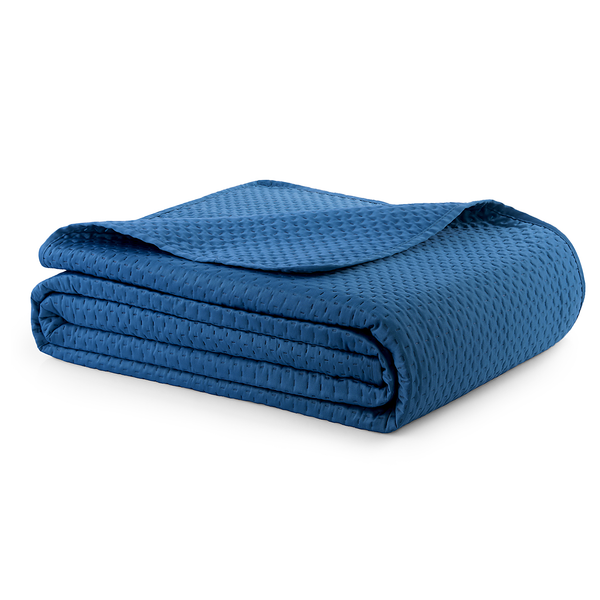 Tagesdecke Darmen - Polyester - Dunkelblau - 220 x 240 cm
