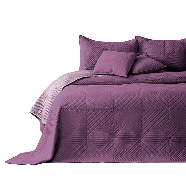 Tagesdecke Lofta - Polyester - Violett - 170 x 210 cm