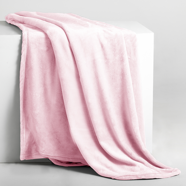 Kuscheldecke Nic - Polyester - Babyrosa - 70 x 150 cm