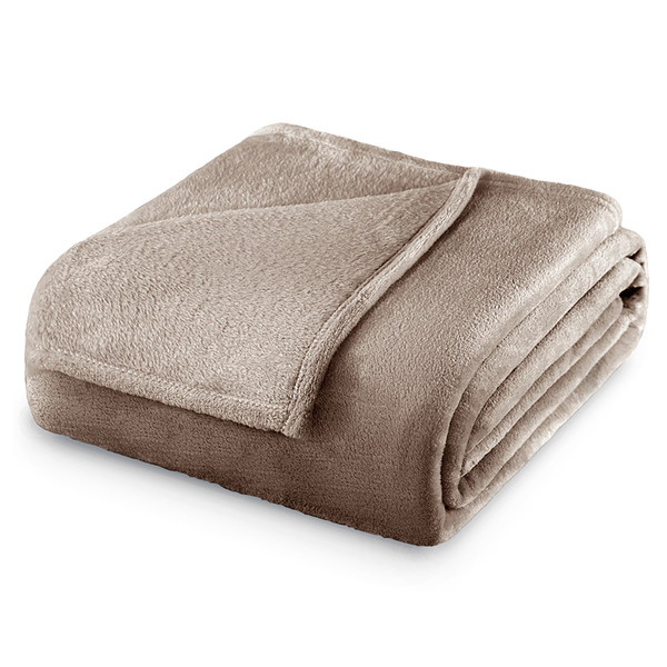 Kuscheldecke Nic - Polyester - Cappuccino - 160 x 210 cm