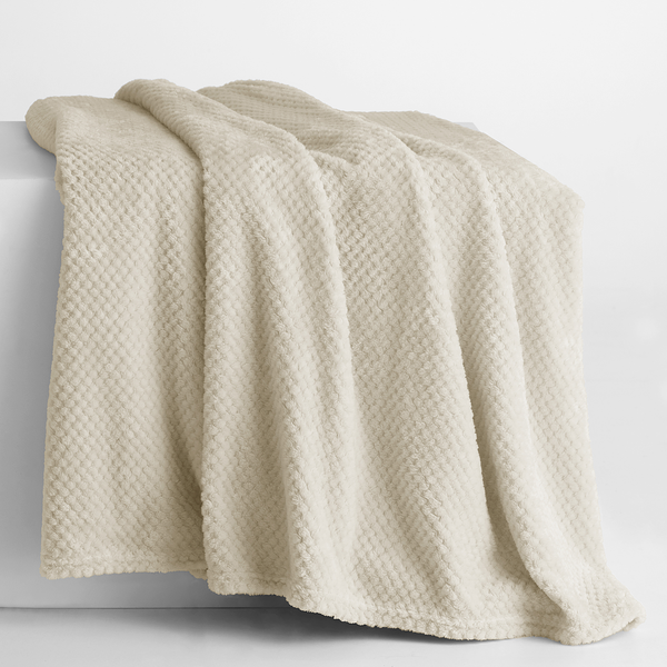 Kuscheldecke Enry - Polyester - Beige - 150 x 200 cm