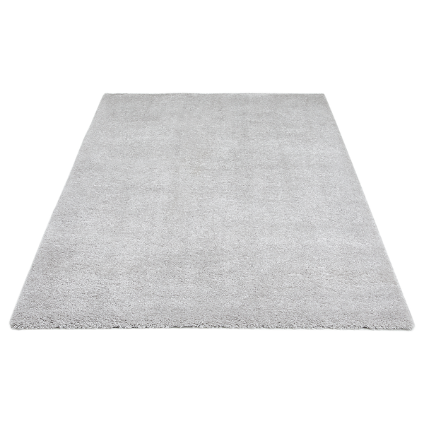 Teppich Chia - Polypropylen - Grau - 80 x 150 cm