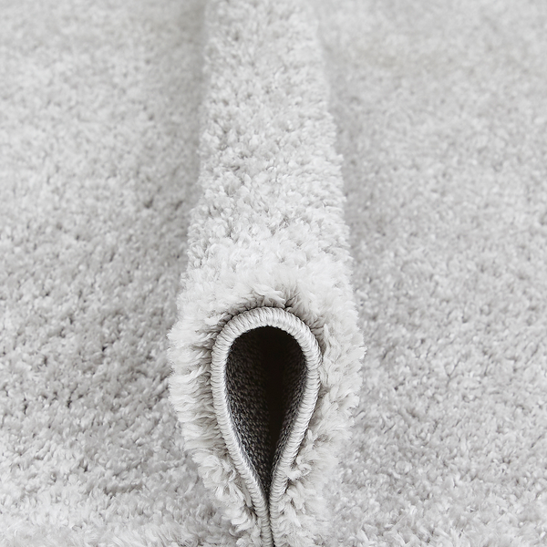 Teppich Chia - Polypropylen - Grau - 160 x 230 cm