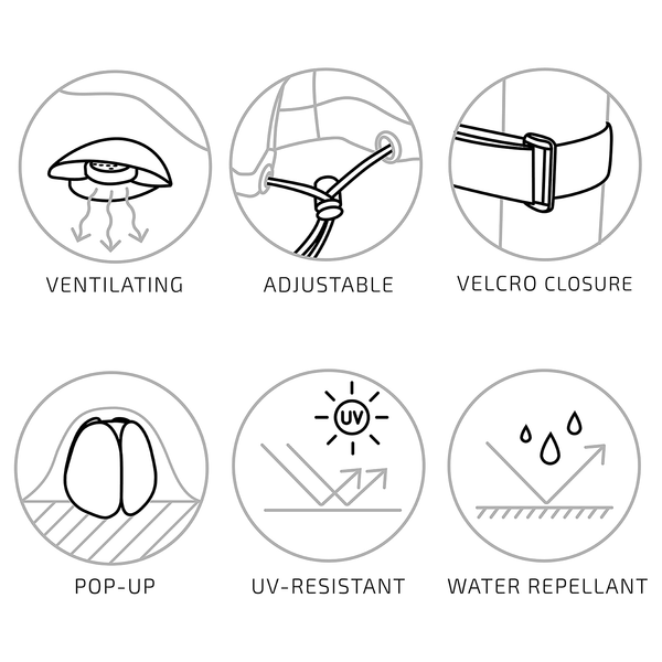 Schutzhülle für Gartenset Luxury Typ B - Polyester - Schwarz