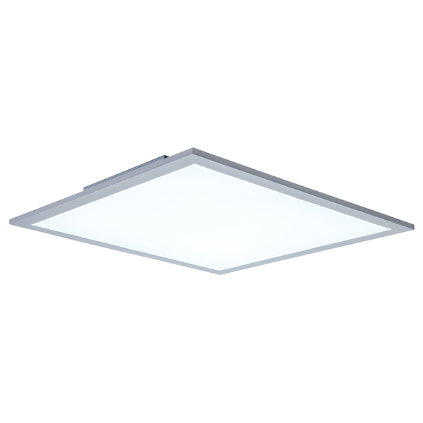 LED-Panel Nicola - Aluminium / Acrylglas - Weiß - 45 x 45 cm
