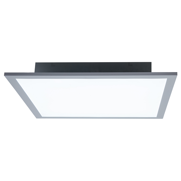 LED-Panel Nicola - Aluminium / Acrylglas - Weiß - 45 x 45 cm