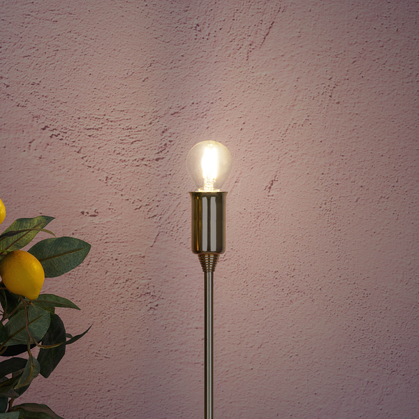 LED-Leuchtmittel Daffy Globe - Klarglas - Durchscheinend - 6er Set
