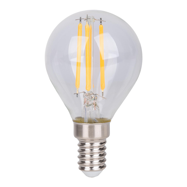 LED-Leuchtmittel Daffy Globe - Klarglas - Durchscheinend - 6er Set