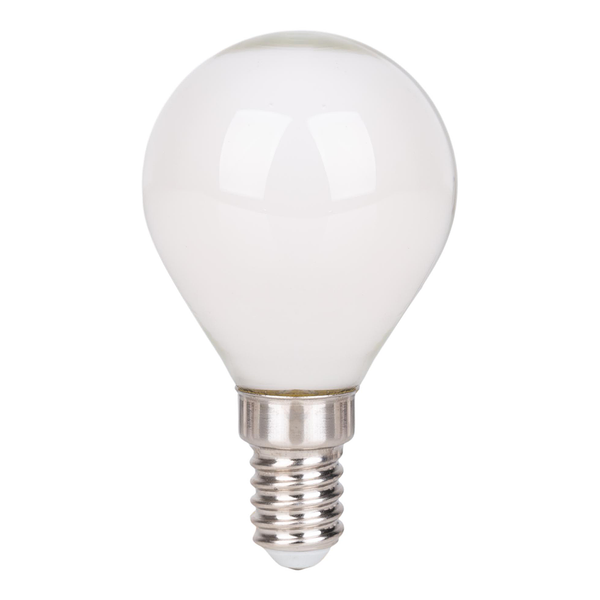 LED-Leuchtmittel Daffy Pear 6er-Set - Opalglas - Weiß