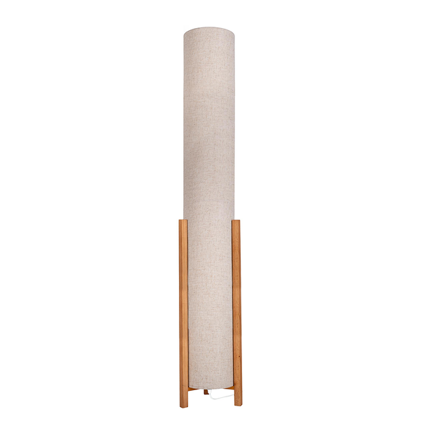 Stehleuchte Matilda - Mischgewebe - Beige - 1-flammig