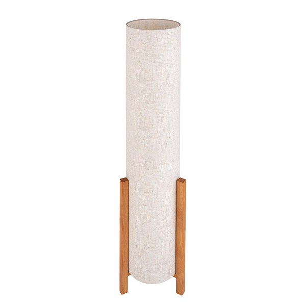 Stehleuchte Matilda - Mischgewebe - Beige - 1-flammig