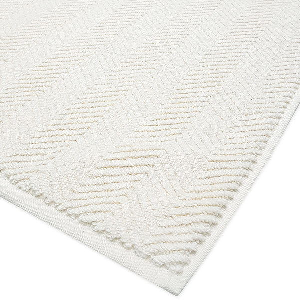 Badteppich Ocean - Bio-Baumwolle - Creme