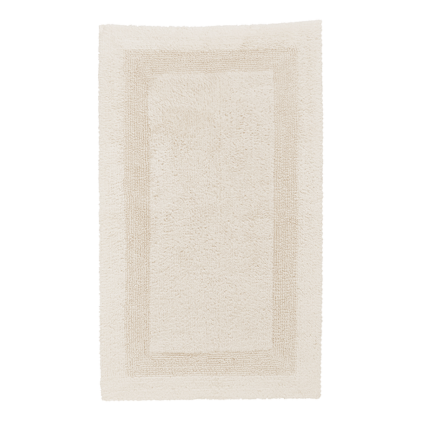 Badteppich Arizona - Baumwolle - Beige - 60 x 100 cm