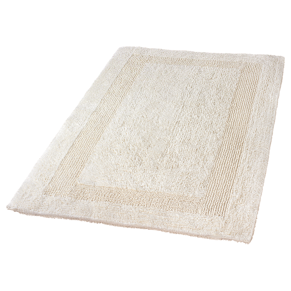 Badteppich Arizona - Baumwolle - Beige - 60 x 100 cm