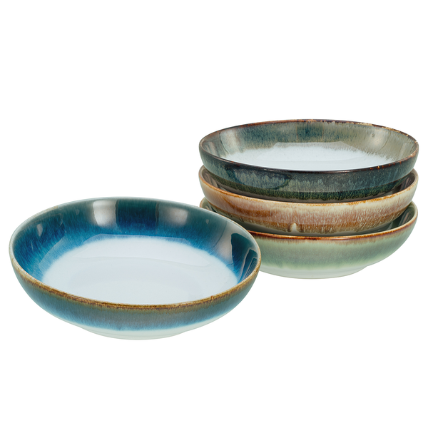 Poke Bowl Cascade 4er-Set - Steinzeug - Mehrfarbig