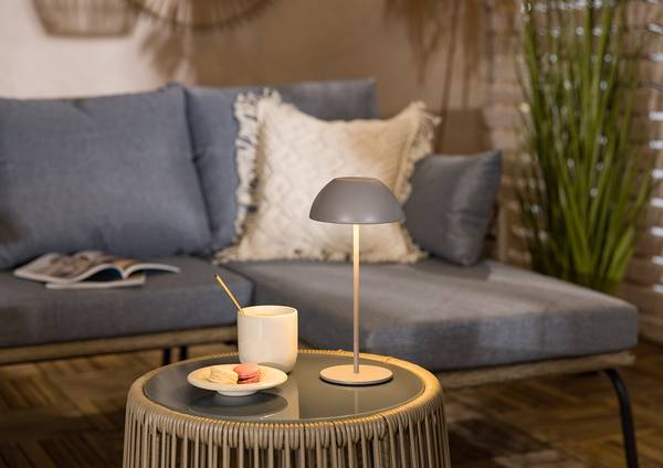 Outdoorleuchte LIGHT UP - Stahl / ABS - Grau