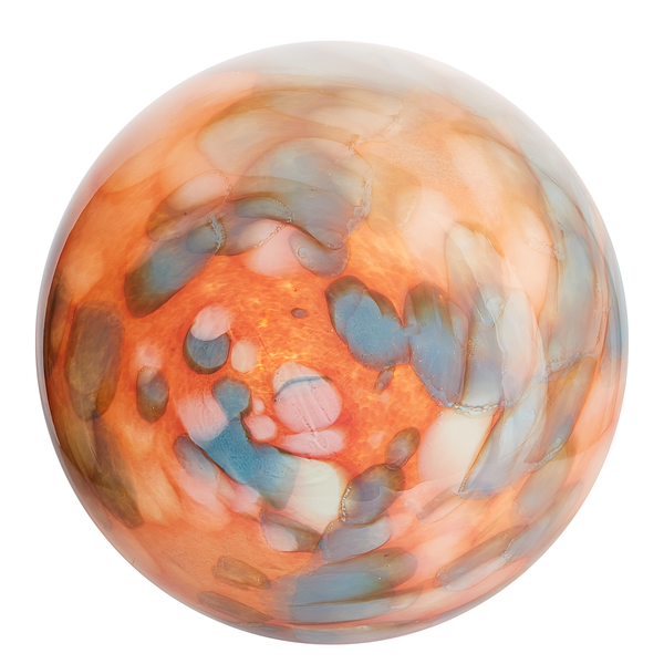 LED Leuchte FUNGI LIGHT - Glas - Braun