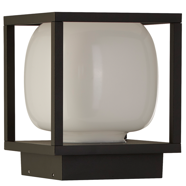 LED-Wandleuchte Athens - Aluminium - Schwarz - 1-flammig
