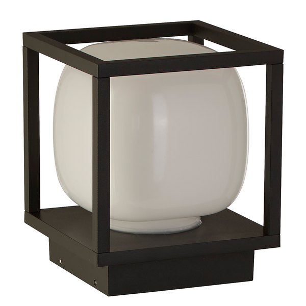 LED-Wandleuchte Athens - Aluminium - Schwarz - 1-flammig