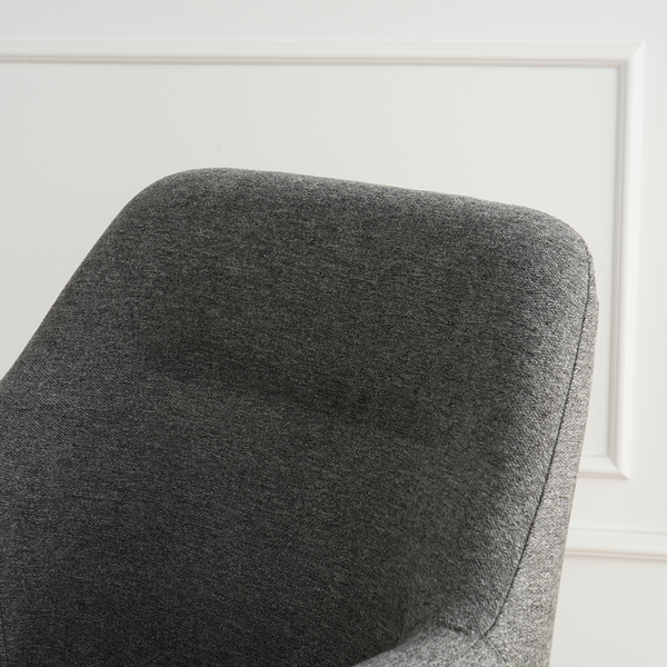 Armlehnenstuhl Ecunda 2er-Set - Grau