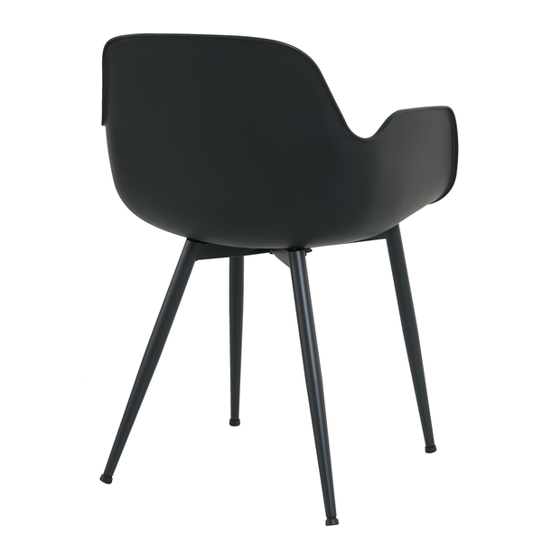 Esszimmerstuhl Sandby 2er-Set - Schwarz