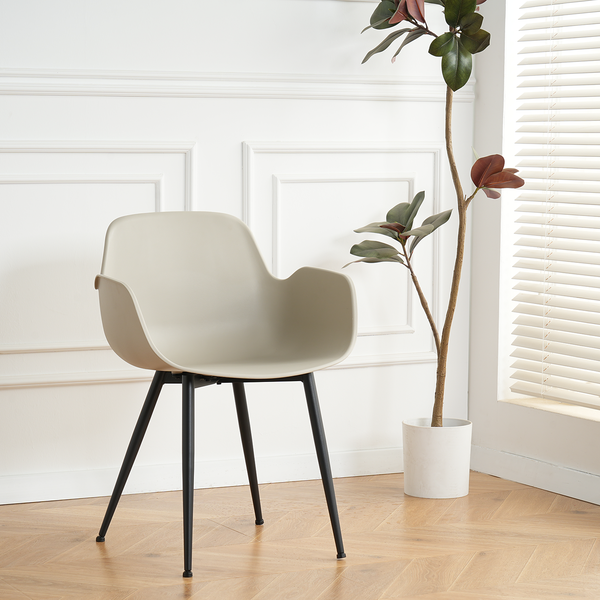 Esszimmerstuhl Sandby 2er-Set - Grau