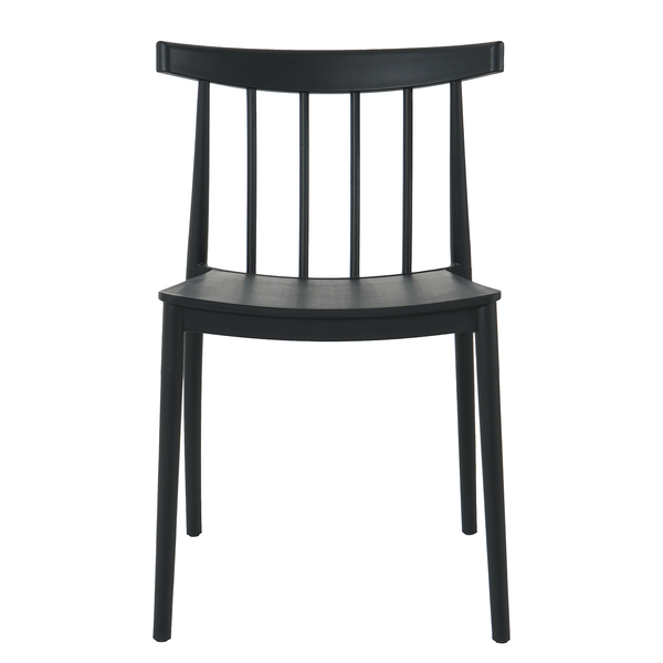 Esszimmerstuhl Mattas 2er-Set - Schwarz