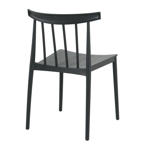 Esszimmerstuhl Mattas 2er-Set - Schwarz