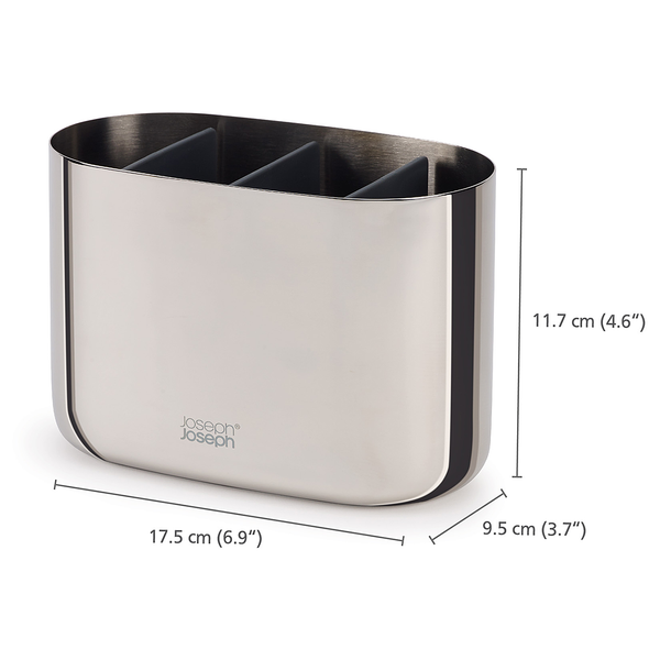 Zahnbürstenhalter Easy Store Luxe - Edelstahl - Silber
