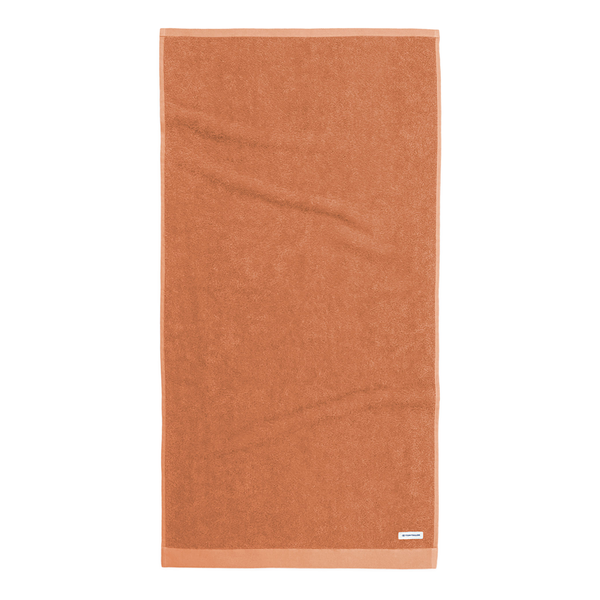Handtuch Tom Tailor 2er-Set - Baumwolle - 50 x 100 cm - Terracotta