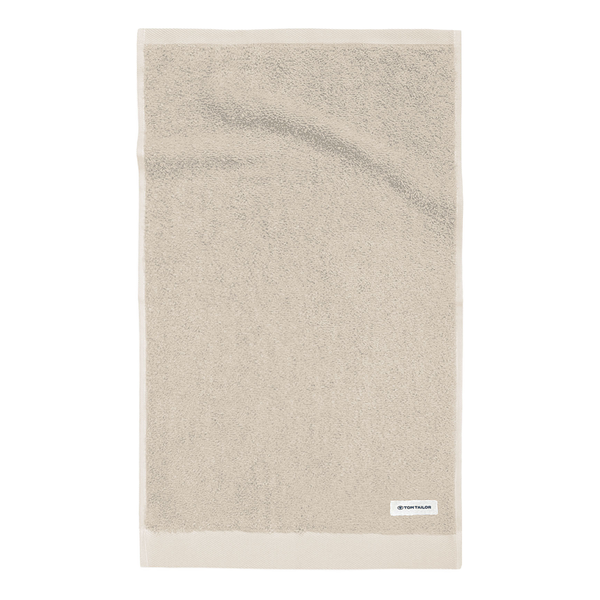Gästehandtuch Tom Tailor 6er-Set - Baumwolle - 30 x 50 cm - Beige