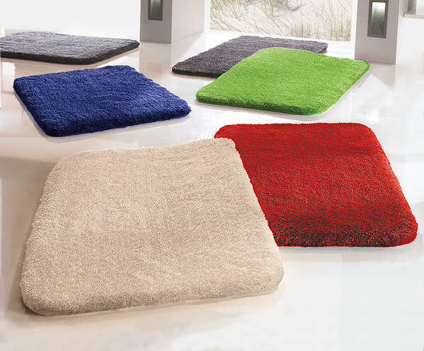 Badteppich Seattle - Polyester - Creme - 70 x 120 cm