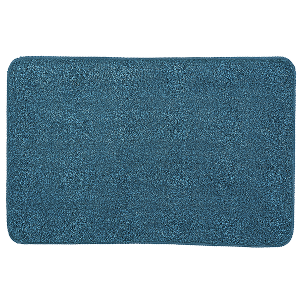 Badteppich Seattle - Polyester - Petrol - 60 x 90 cm