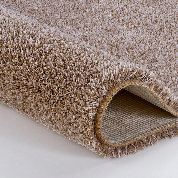 Badteppich Seattle - Polyester - Taupe - 55 x 65 cm