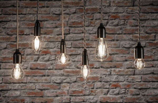 LED-Leuchtmittel Fil Kerze - Klarglas - Transparent