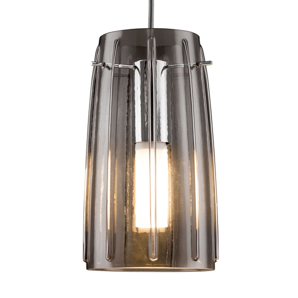 Lampenschirrm Urail 2Easy Drio - Rauchglas - Grau