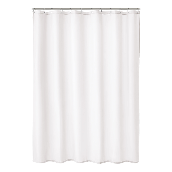 Duschvorhang Kito - Polyester - Schneeweiß