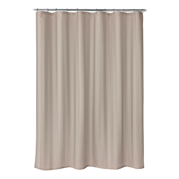 Duschvorhang Stripia - Polyester - Ecru