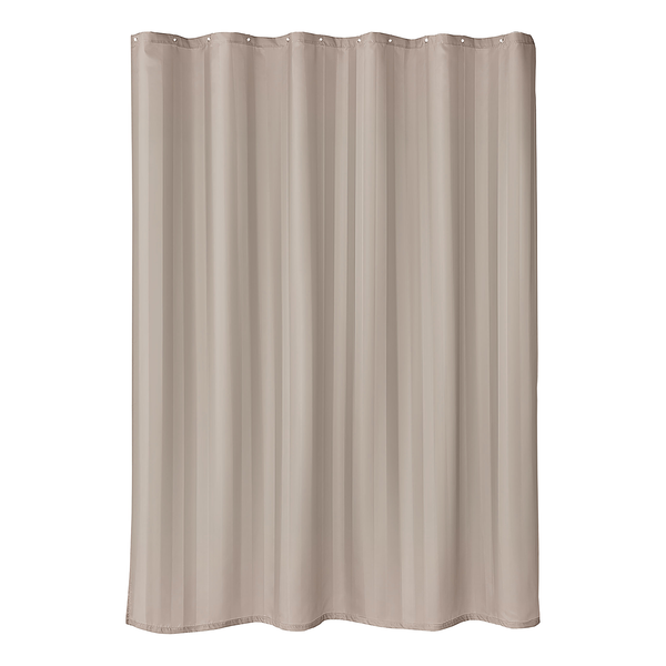 Duschvorhang Stripia - Polyester - Ecru