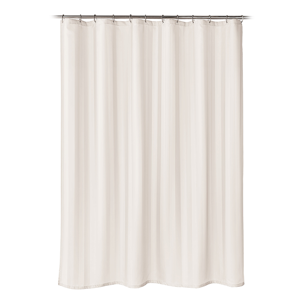 Duschvorhang Stripia - Polyester - Creme