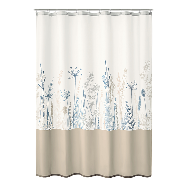 Duschvorhang Savannah - Polyester - Creme / Beige