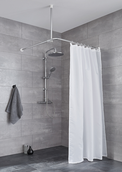 Winkelstange Universal-Stange - Aluminium - Silber