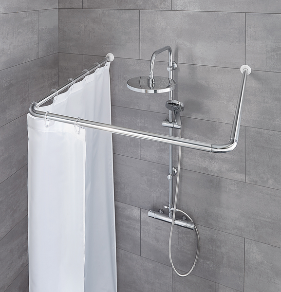 Winkelstange Universal-Stange - Aluminium - Silber