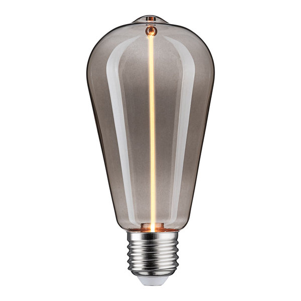 LED-Leuchtmittel Floating Shine ST64 - Klarglas - Grau