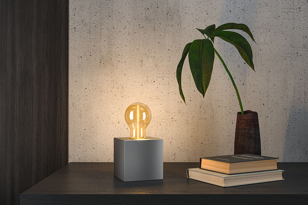 LED-Leuchtmittel Floating Shine AGL - Klarglas - Gold