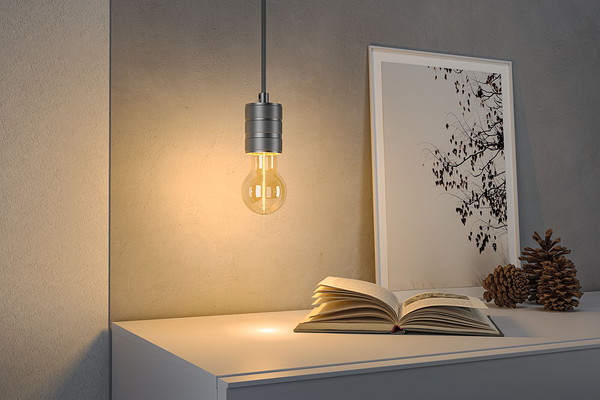 LED-Leuchtmittel Floating Shine AGL - Klarglas - Gold