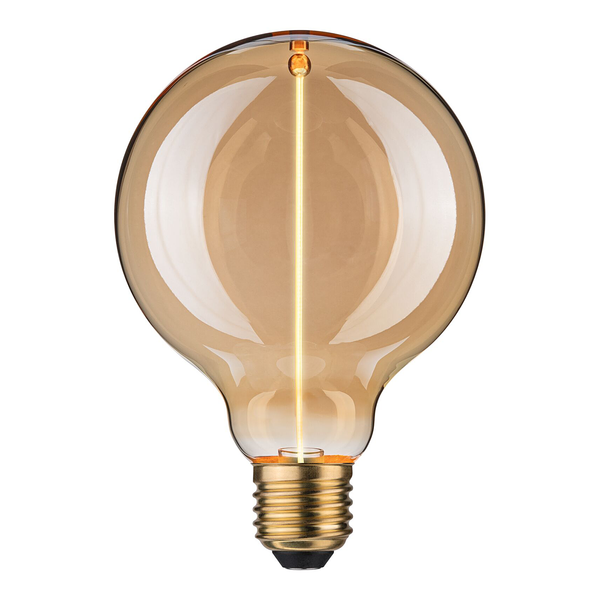 LED-Leuchtmittel Floating Shine G95 - Klarglas - Gold