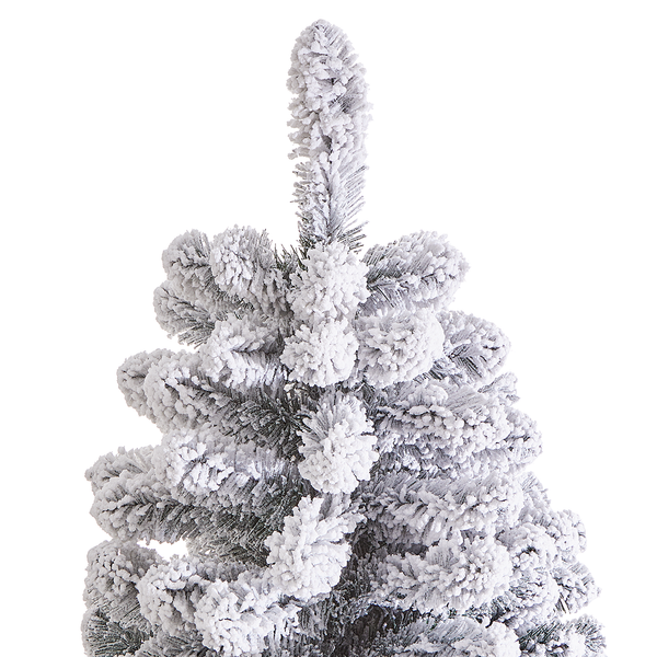 Weihnachtsbaum TREE OF THE MONTH Schnee - PVC - Grün - Höhe: 210 cm